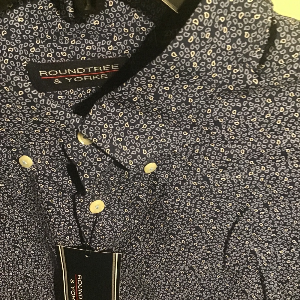 Men’s big and tall long sleeve shirt